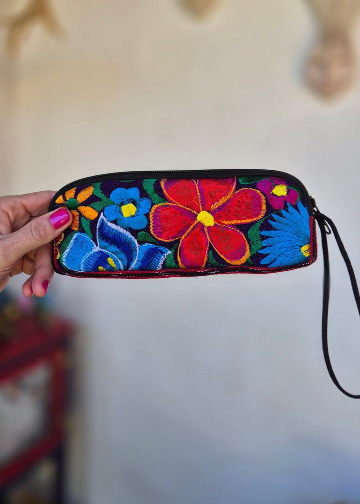 Estuche para lápices Flores