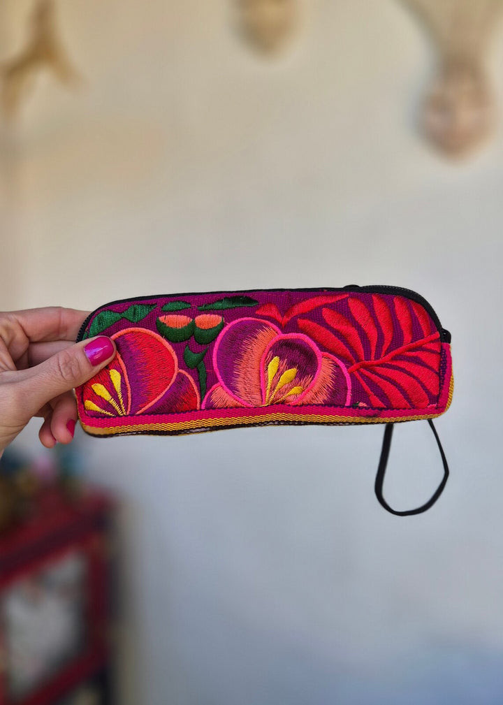 Estuche para lápices Flores