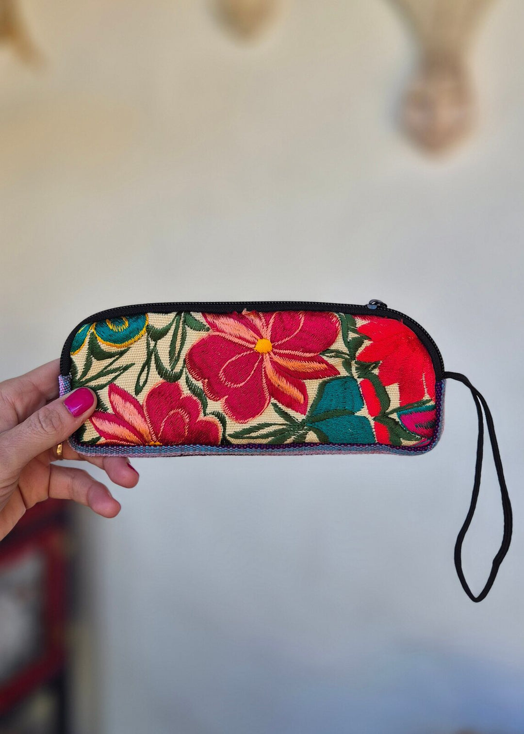 Estuche para lápices Flores