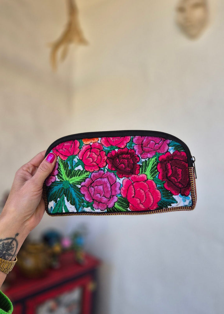 Estuche para lápices Flores