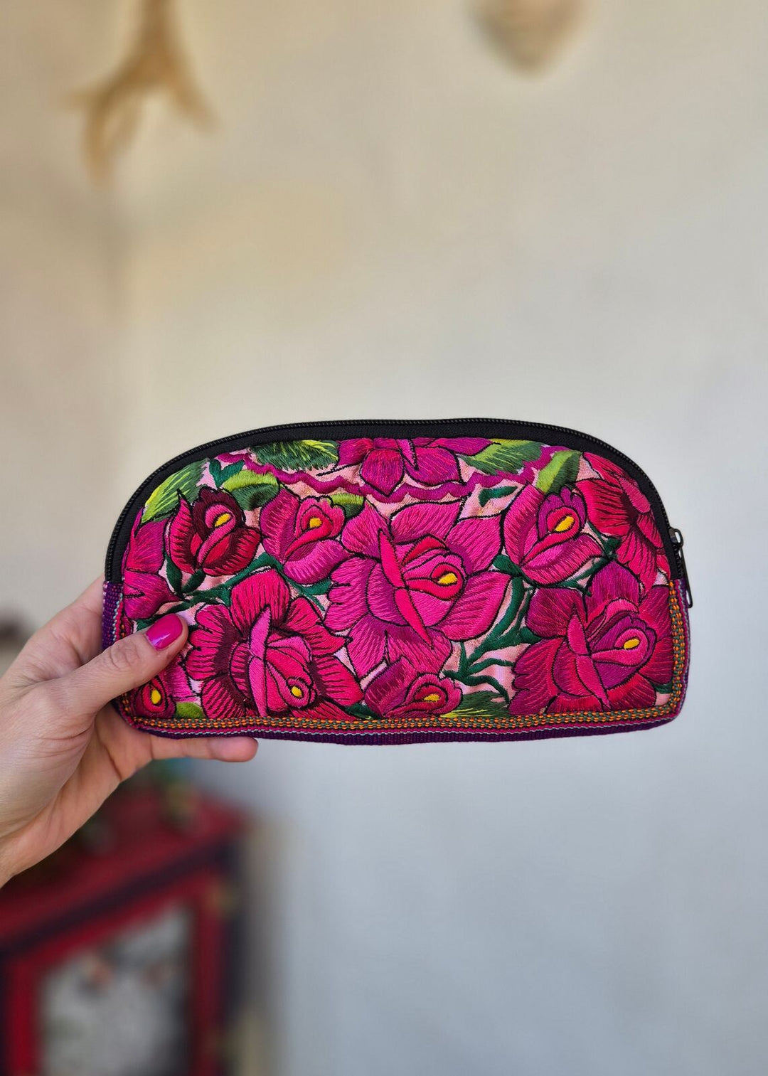 Estuche para lápices Flores