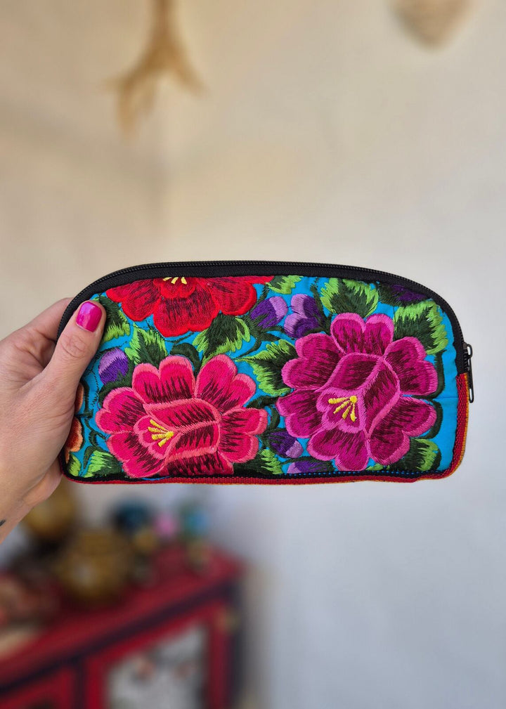 Estuche para lápices Flores