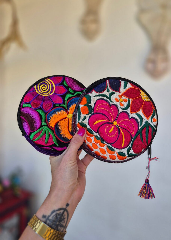 Bolsa Redonda Bordado