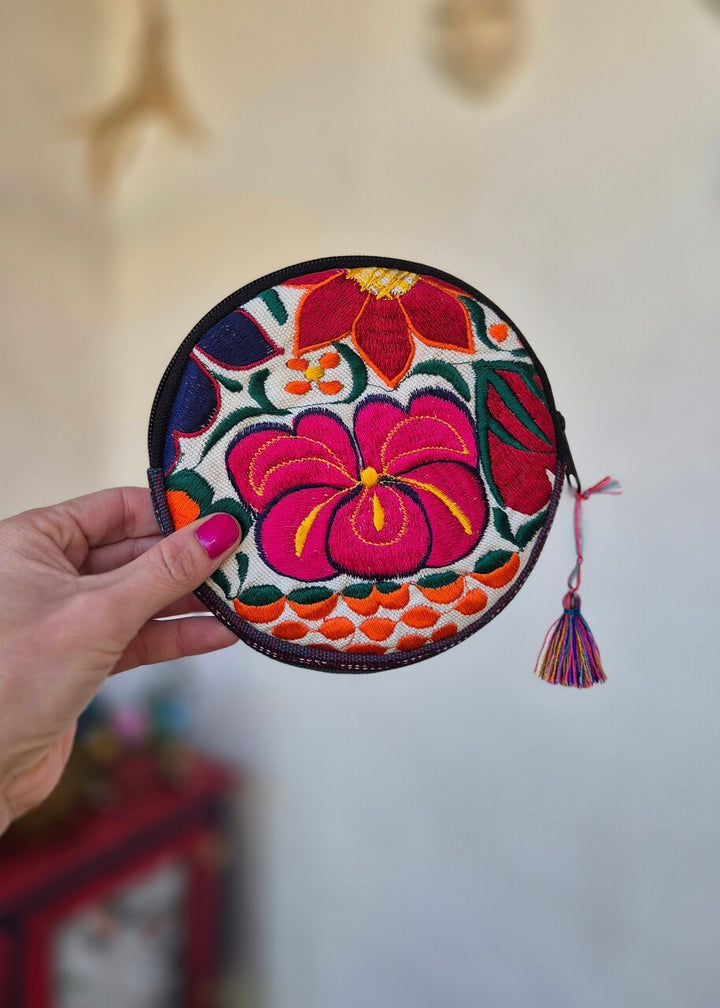 Bolsa Redonda Bordado