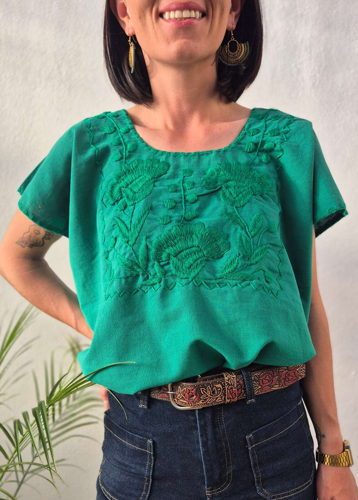 Bluzka haftowana Miraflores