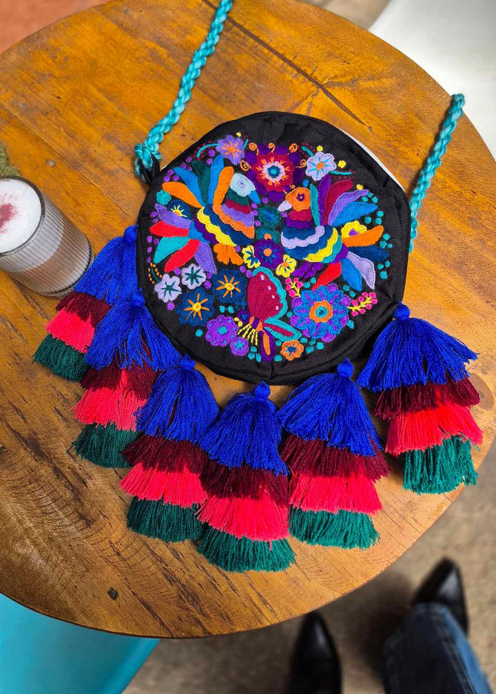 Torba haftowana Nare Czarna