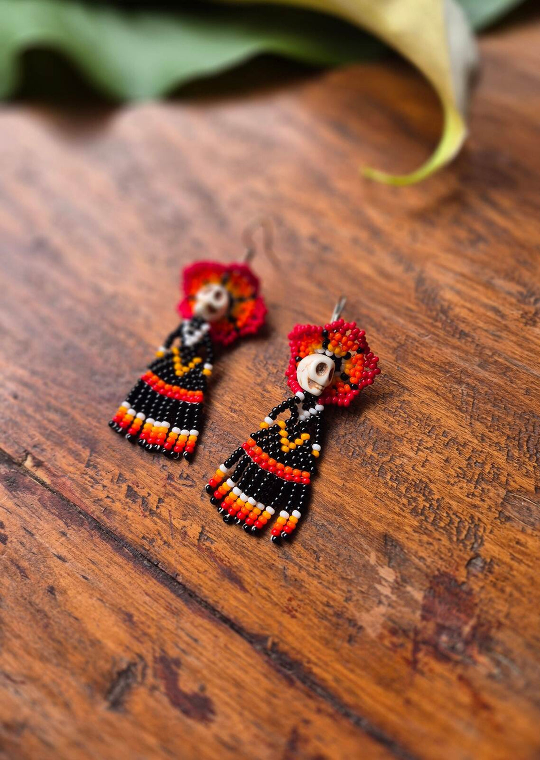 Mini aretes de Catrina