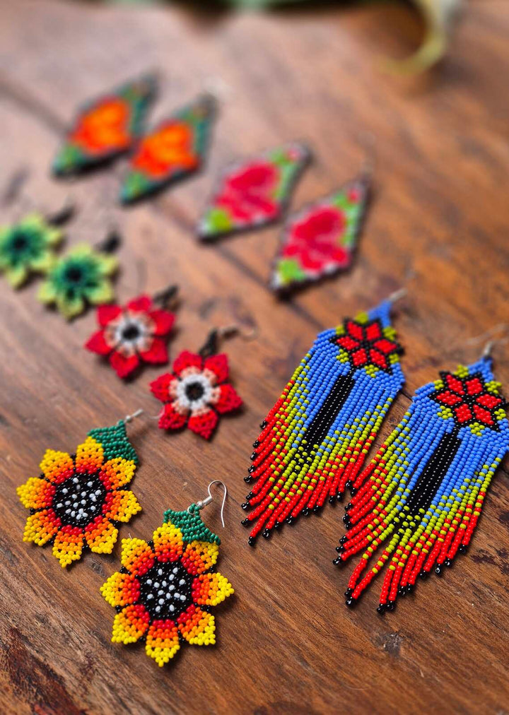 Mini aretes de Catrina