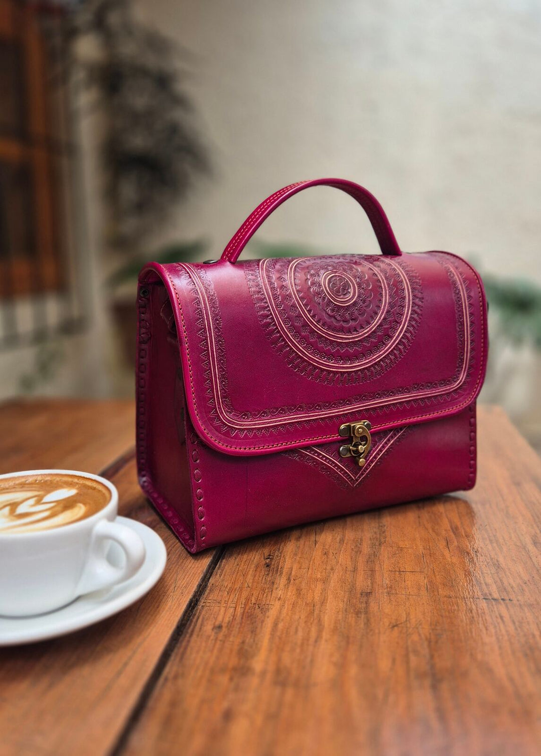 Bolso baúl Linda Cherry