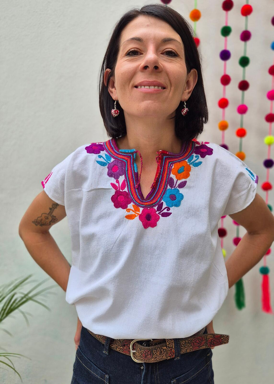 Blusa Chanal Blanca