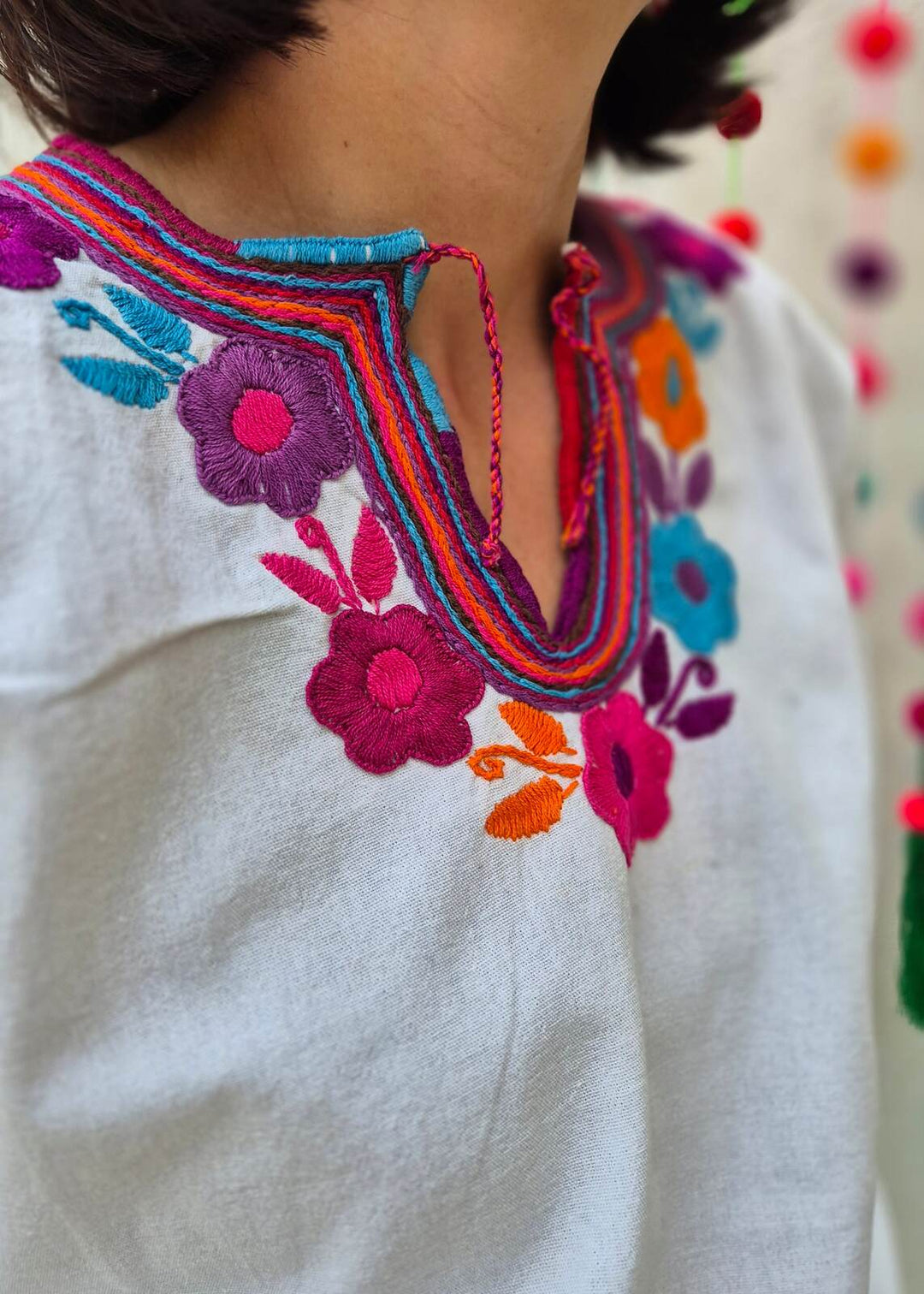 Blusa Chanal Blanca