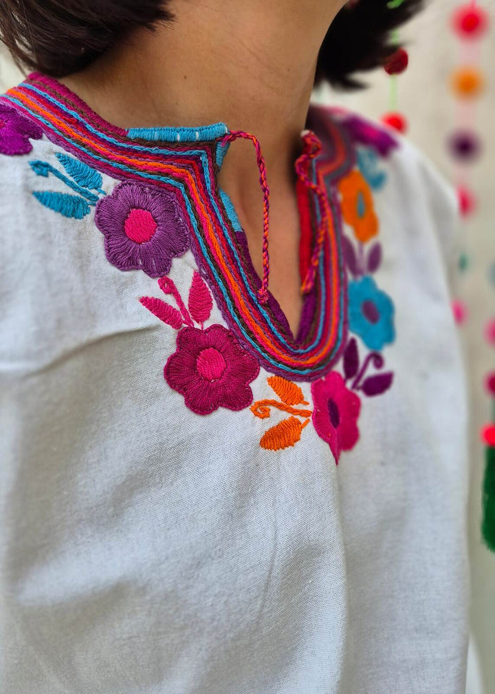 Blusa Chanal Blanca
