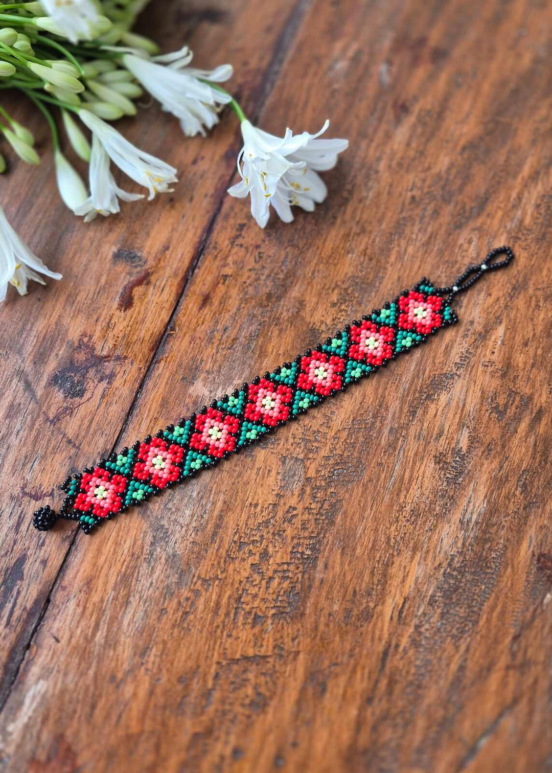 Pulsera Rosa Blanca