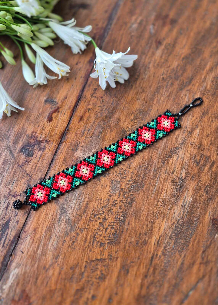 Pulsera Rosa Blanca