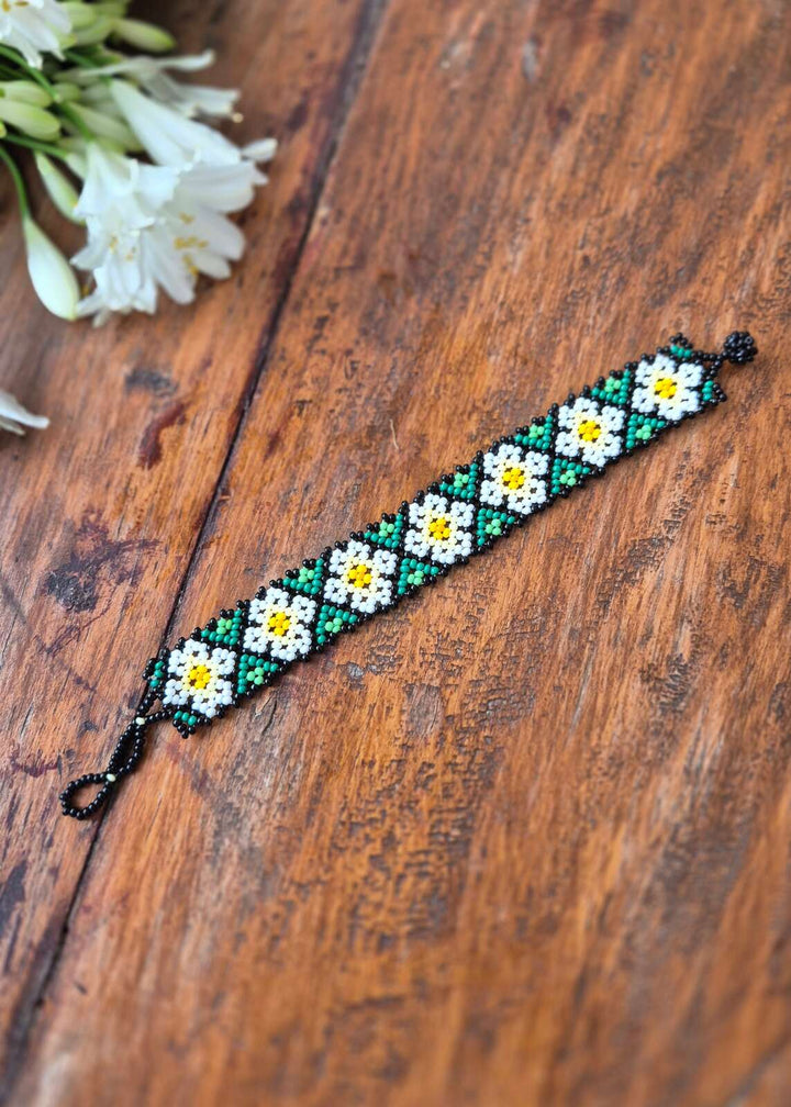 Pulsera Rosa Blanca