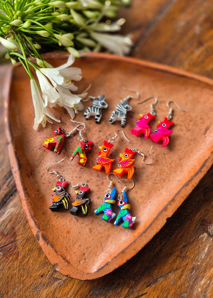 Kolczyki Alebrijes