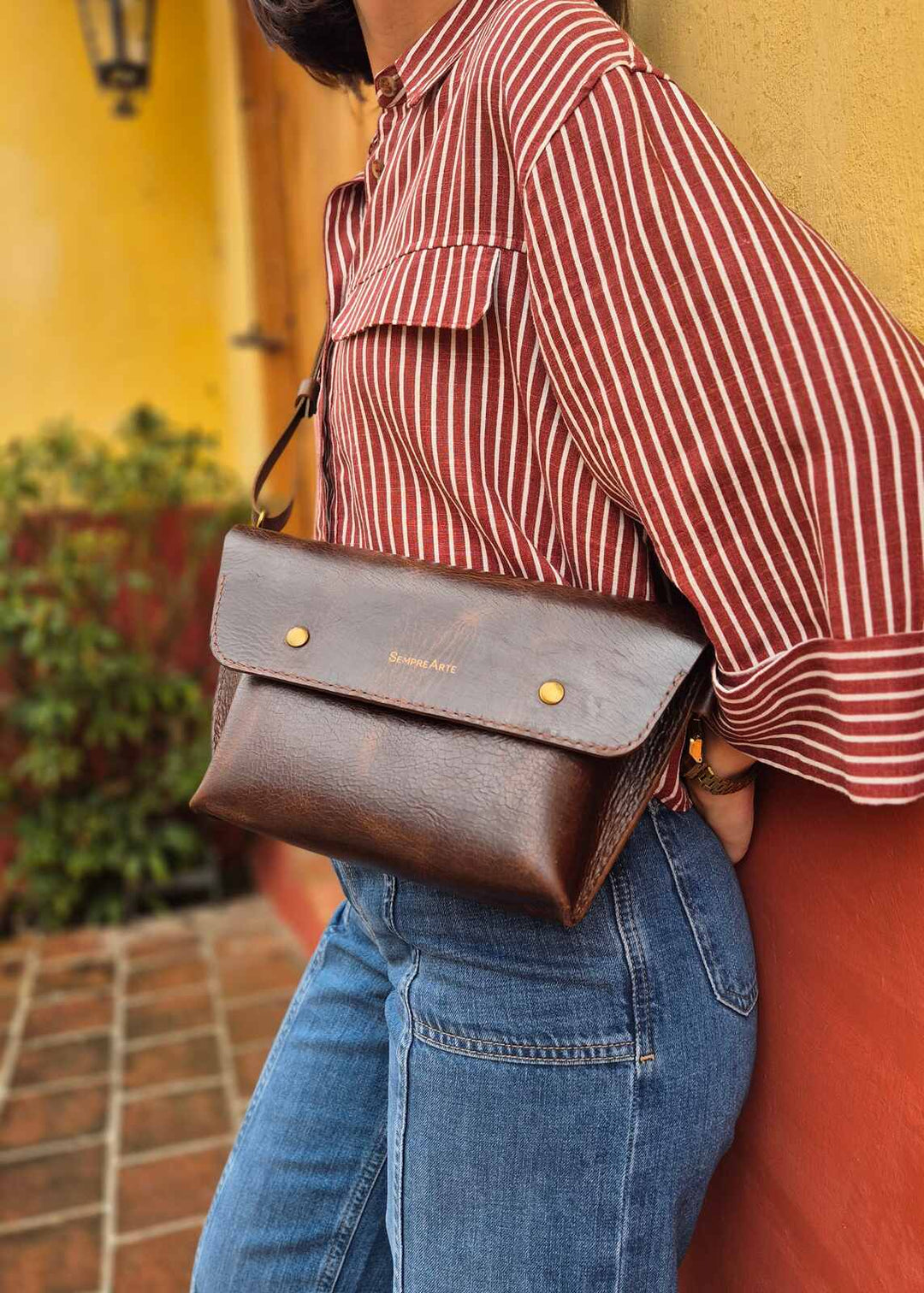 Torba skórzana Venezia Vintage