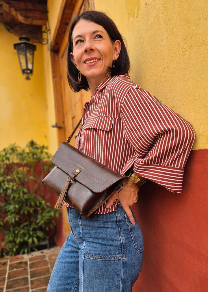 Torba skórzana Venezia Vintage