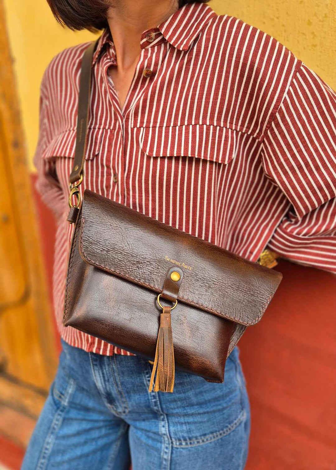 Torba skórzana Venezia Vintage