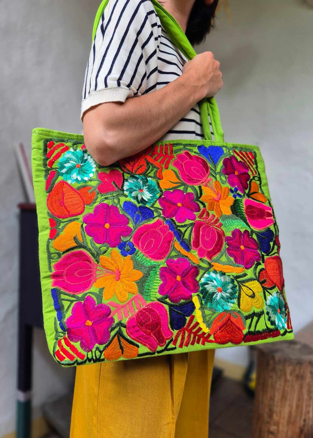 Bolso Arriaga Lima Bordado