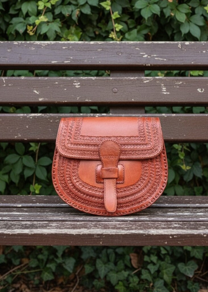 El bolso de cuero de Dana