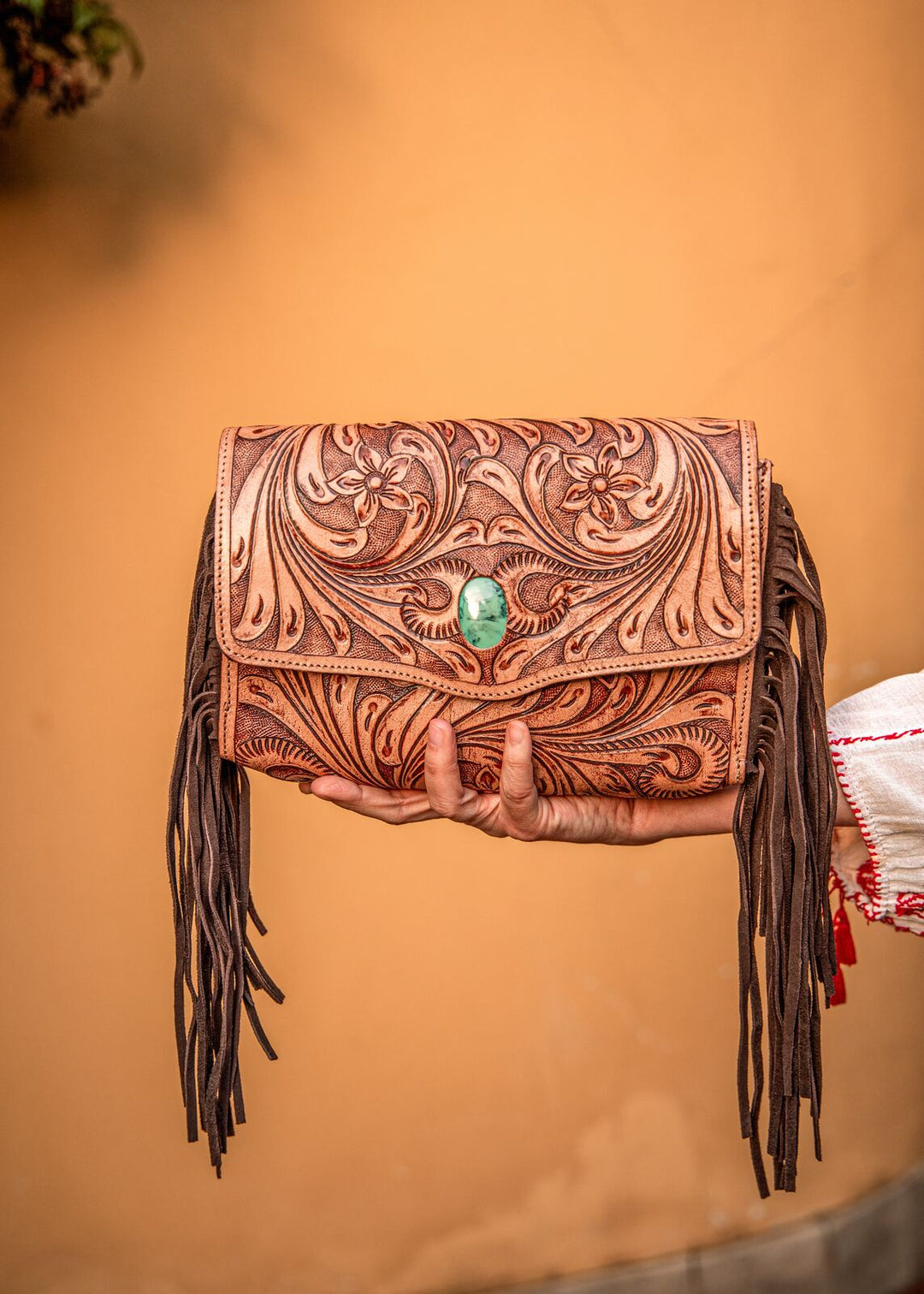 Bolso de piel Phulera