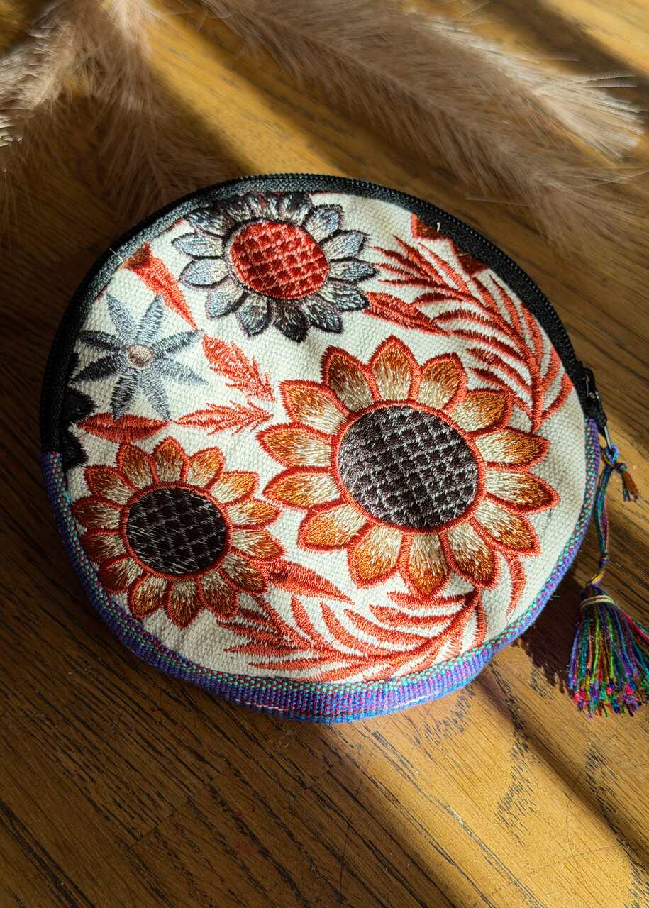 Bolsa Redonda Bordado