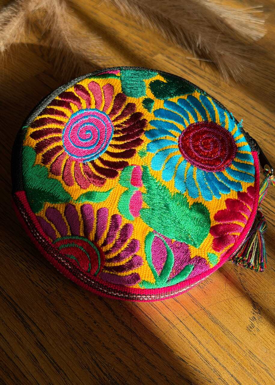 Bolsa Redonda Bordado