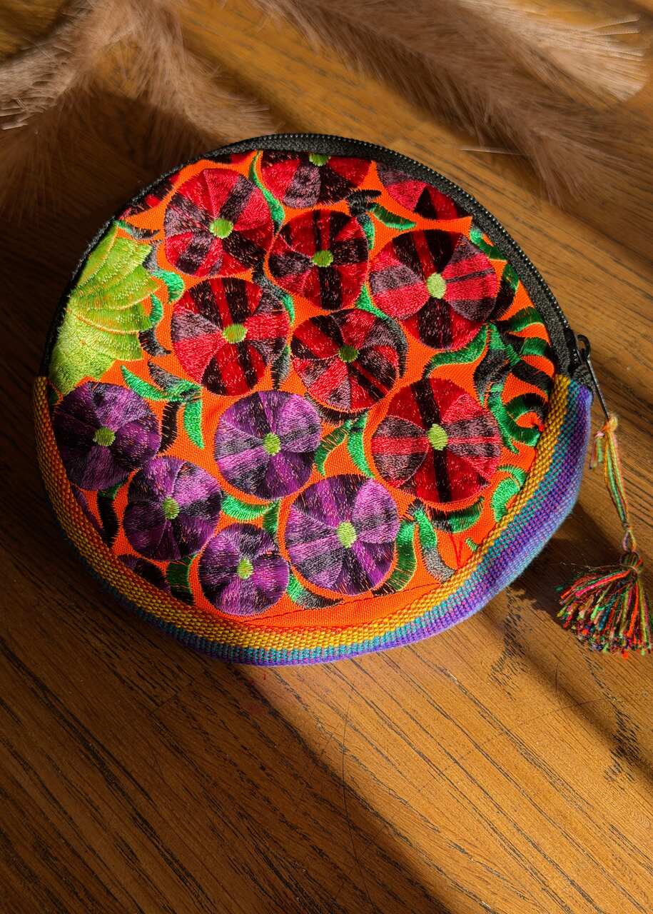 Bolsa Redonda Bordado