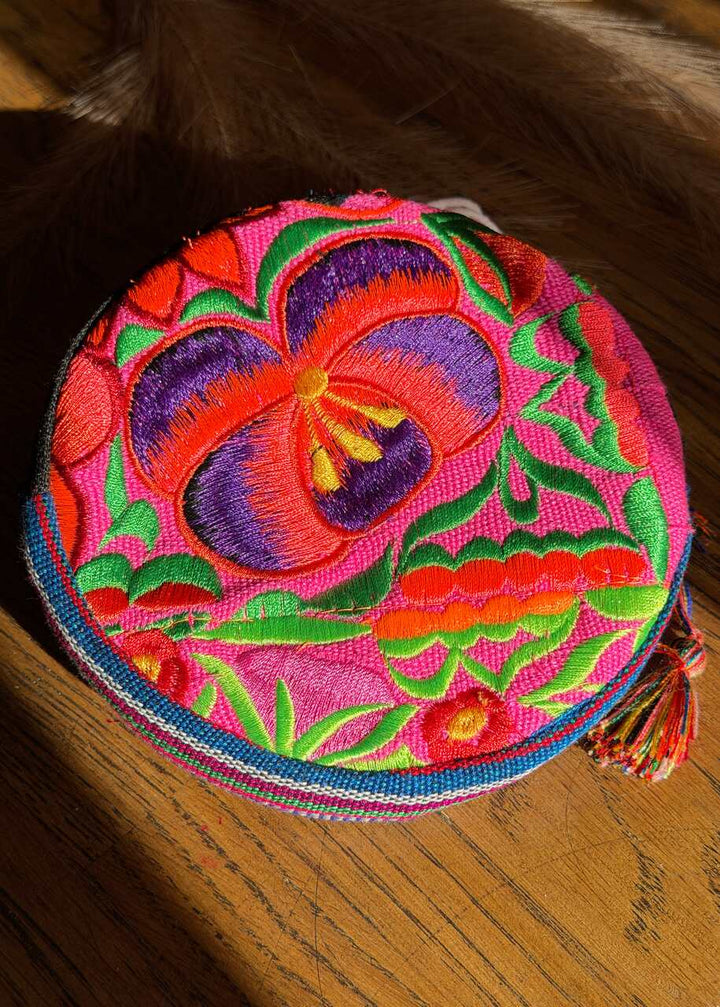 Bolsa Redonda Bordado