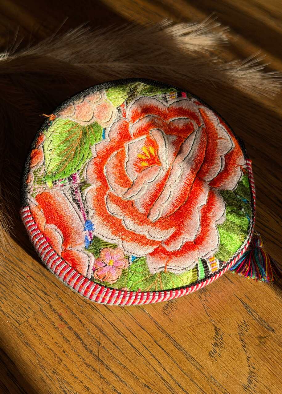 Bolsa Redonda Bordado