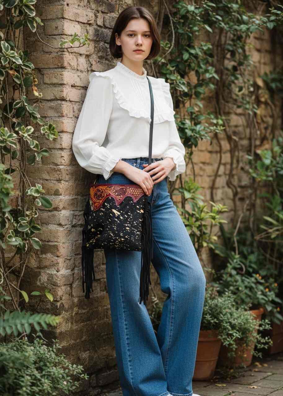 Torebka skórzana Kerala