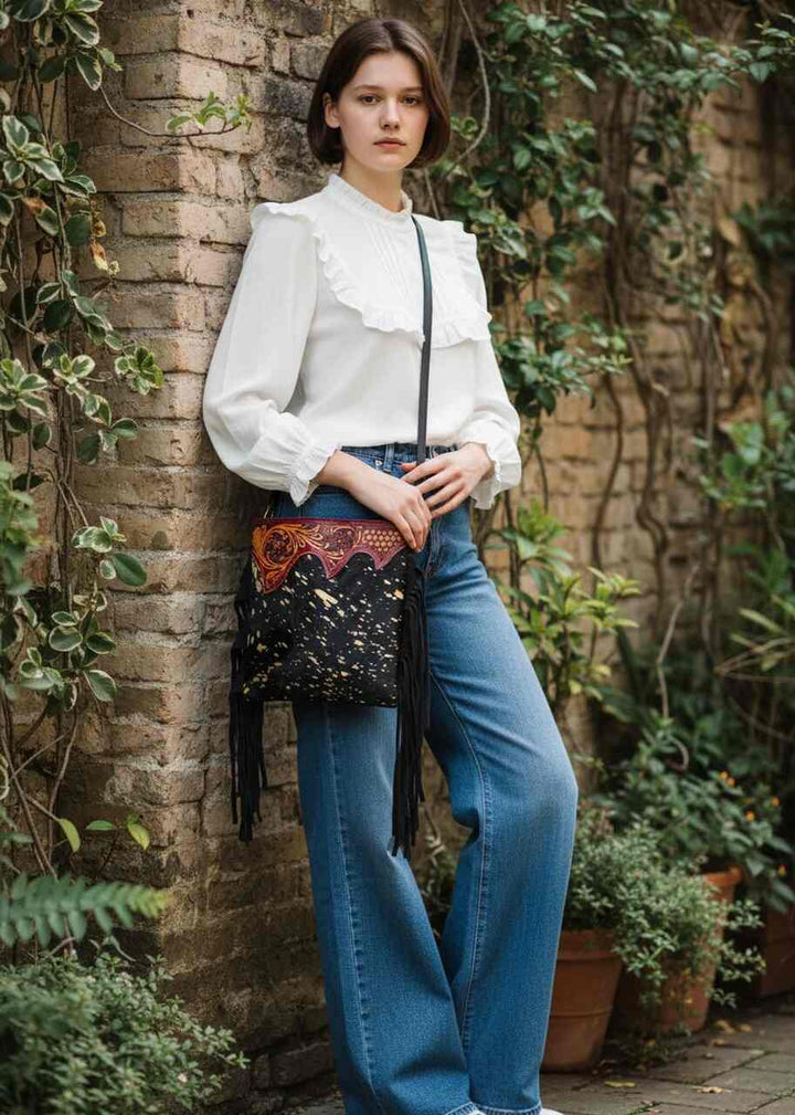 Torebka skórzana Kerala