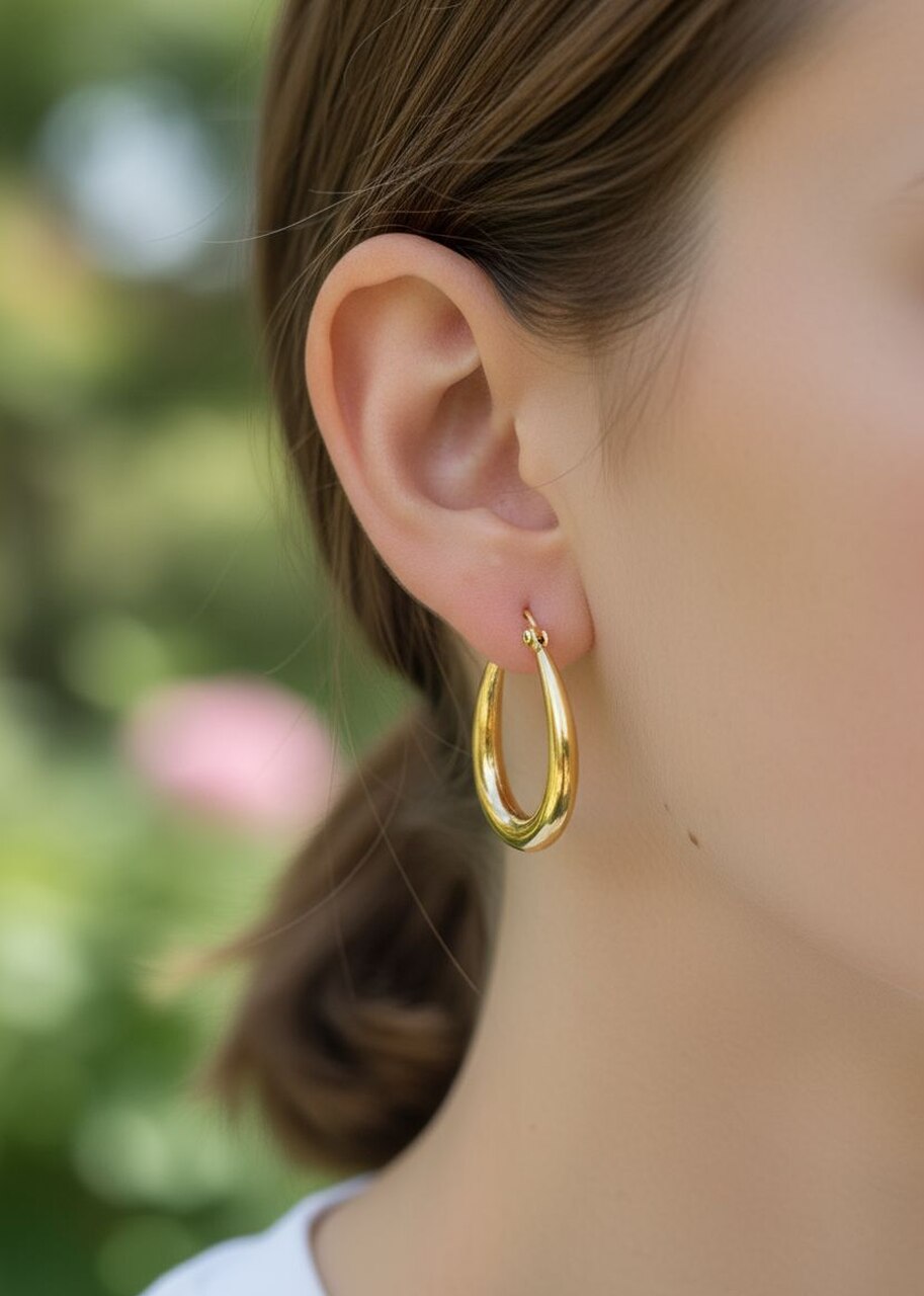 Kolczyki z mosiądzu Nirvi