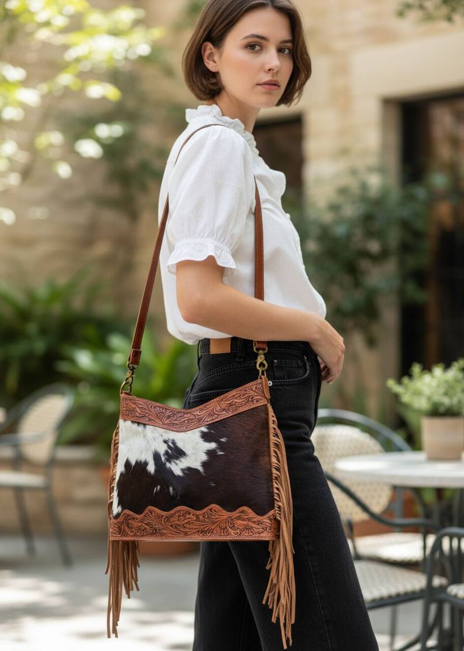 Torebka skórzana Ramsa