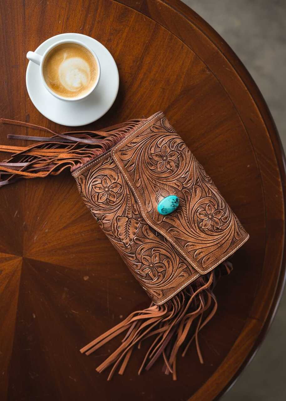 Torebka skórzana Phulera