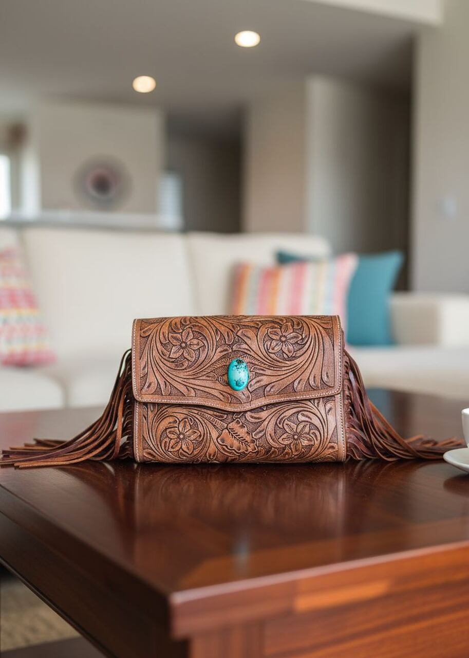 Torebka skórzana Phulera