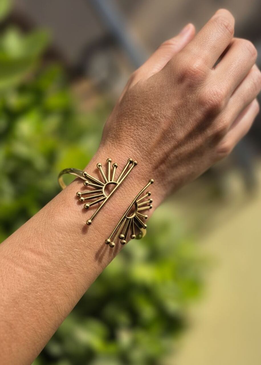 Bransoletka z mosiądzu Kabi