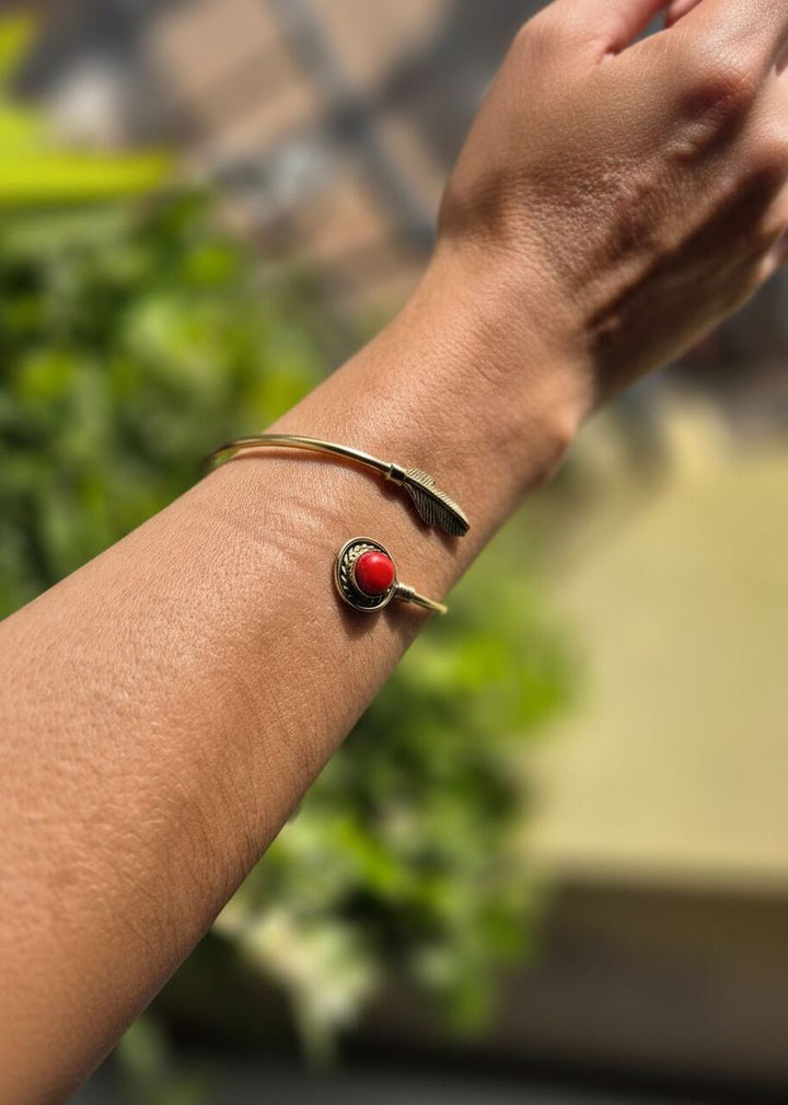 Bransoletka z mosiądzu Navi