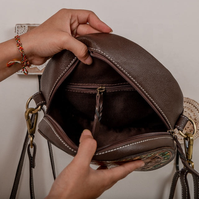 Torebka skórzana Madaba