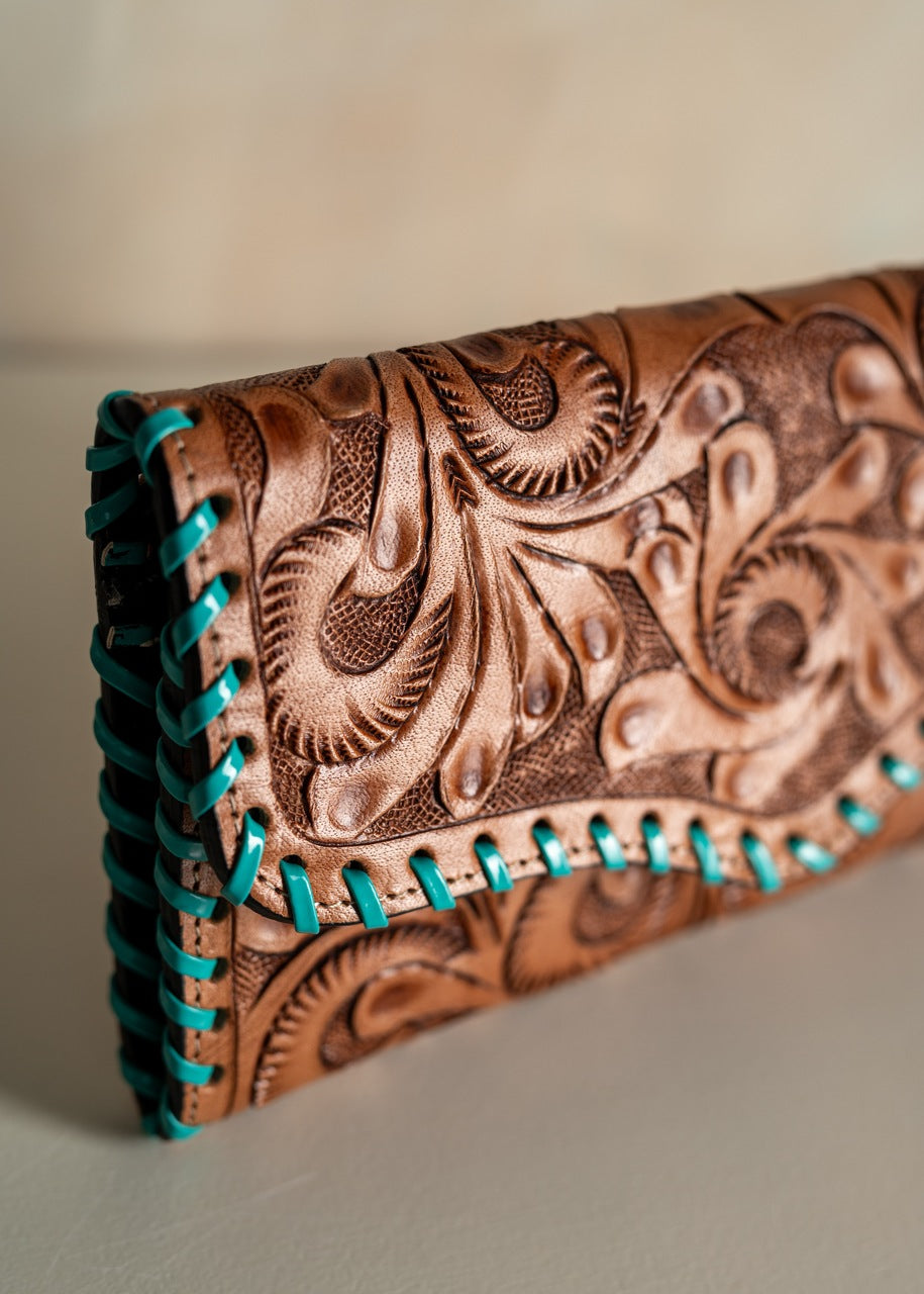 Kopertówka skórzana Rewa