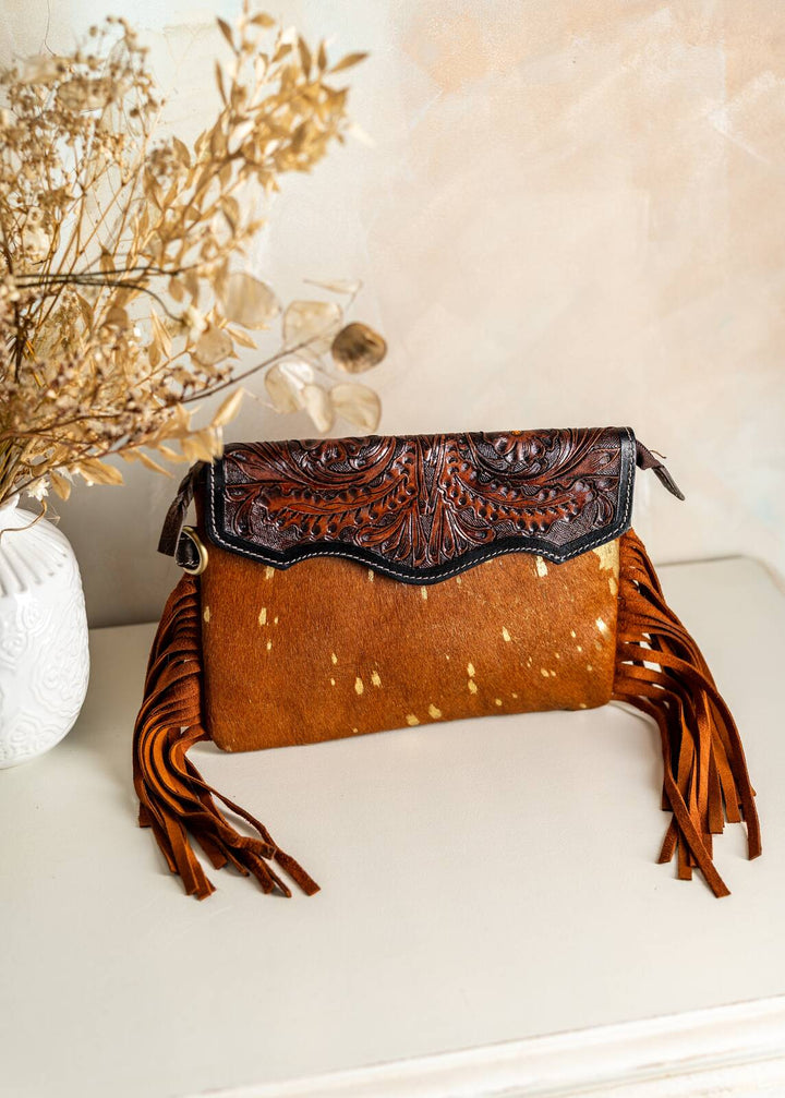 Torebka skórzana Sagara