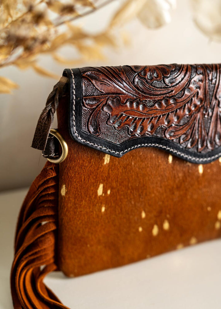 Torebka skórzana Sagara