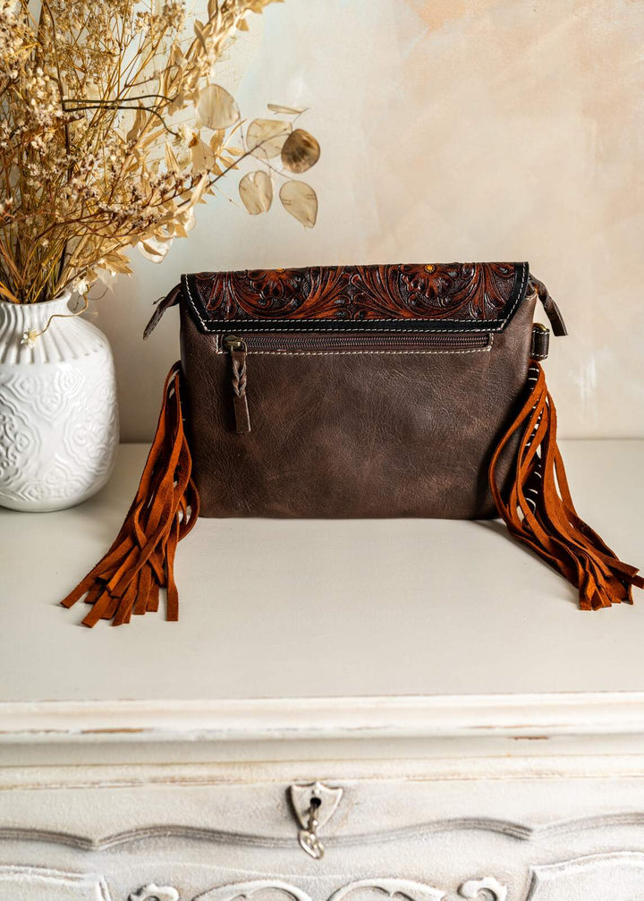 Torebka skórzana Sagara