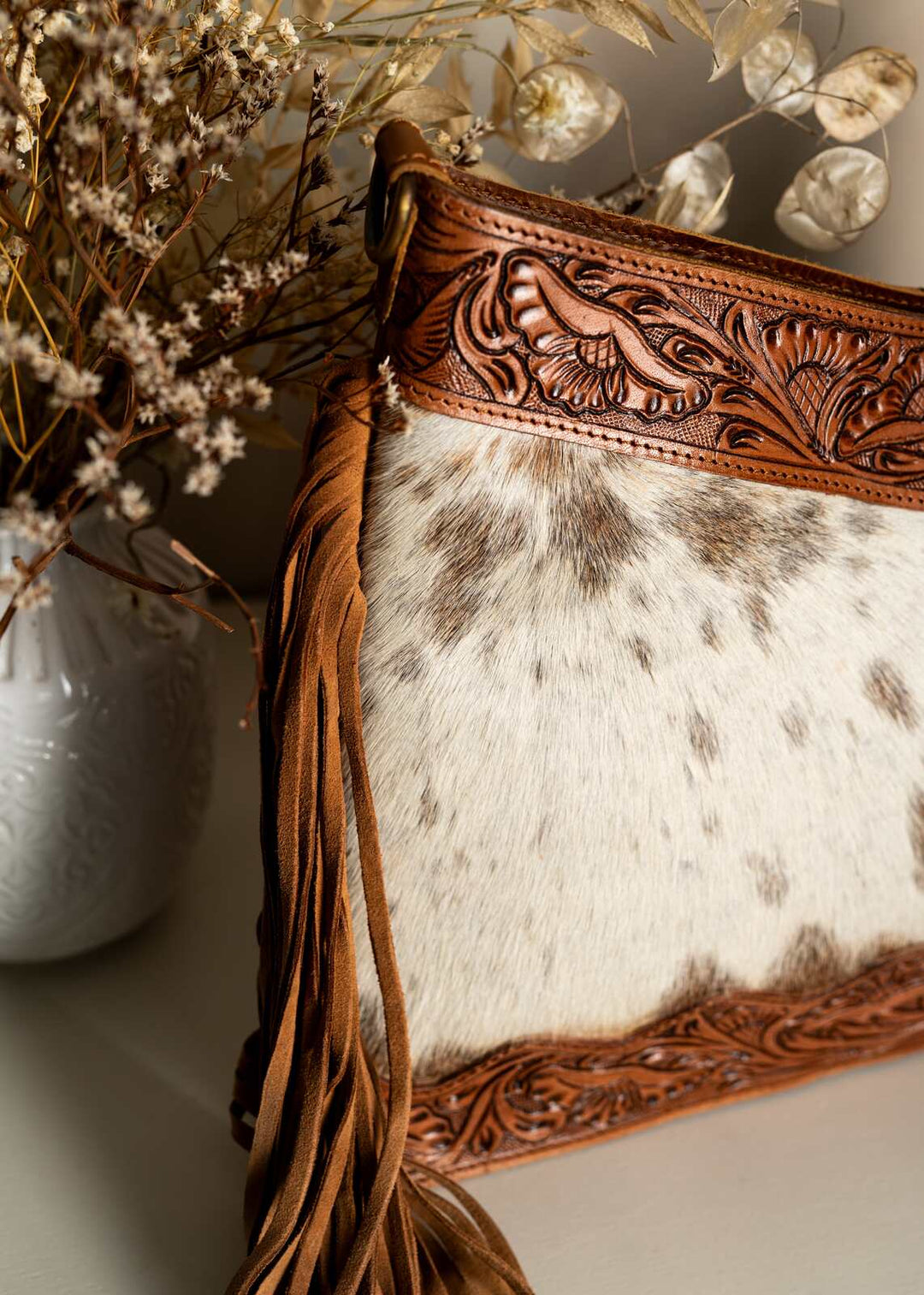 Torebka skórzana Ramsa