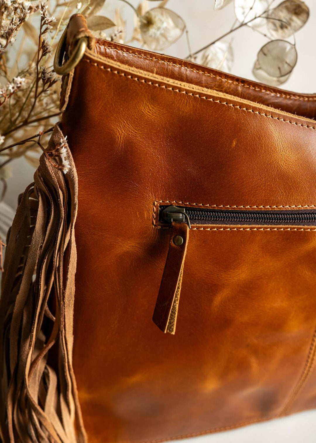 Torebka skórzana Ramsa