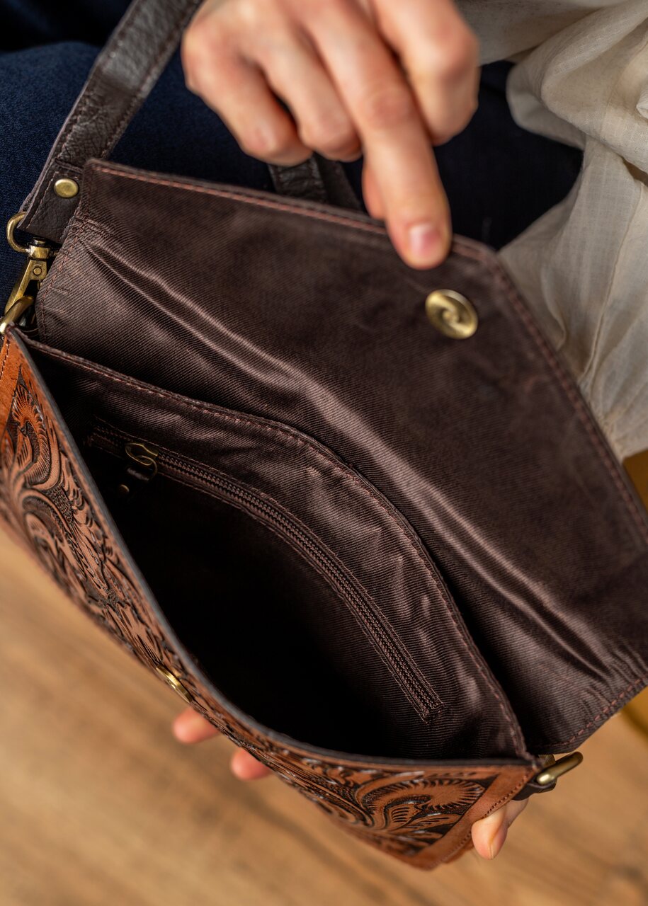 Torebka skórzana Odisha