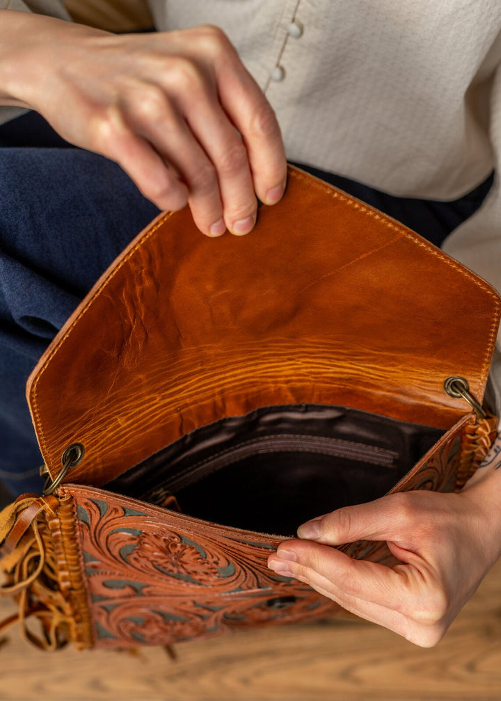 Torebka skórzana Bassa