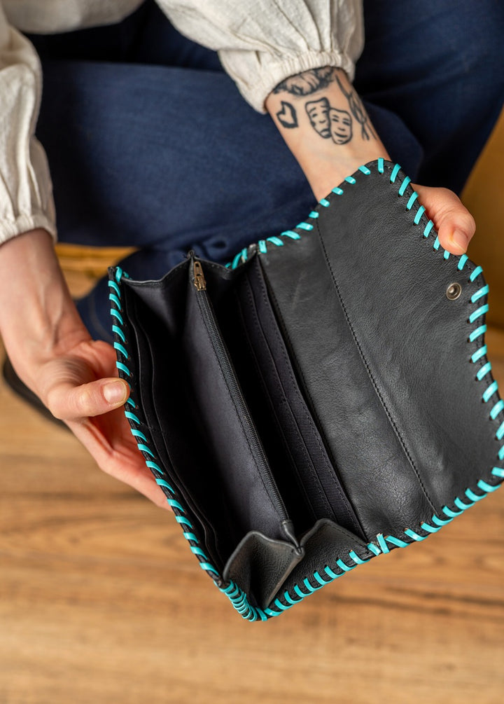 Kopertówka skórzana Rewa