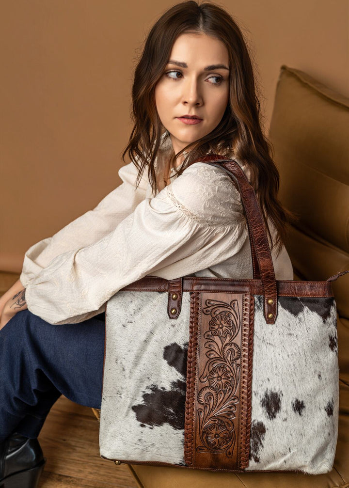 Torebka skórzana Nawa